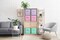 Sorbus 6 Pack 13 Inch Foldable Storage Cubes with Handles- for Organizing Home, Shelves, Nursery, Playroom, Closet and More